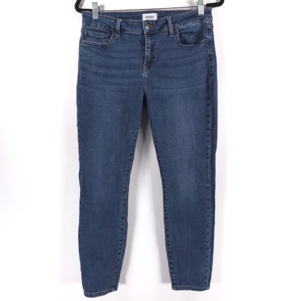 PISTOLA Skinny Mid Rise Jeans Cotton Rayon Blend STYLE P6731MTW-MDYP Size 28
